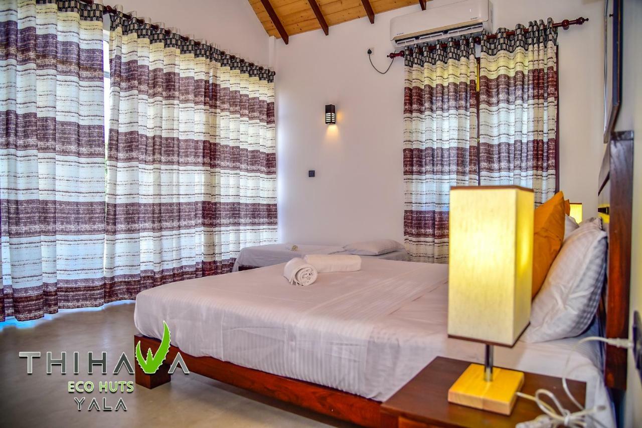 Thihawa Eco Huts Yala Bed & Breakfast Tissamaharama Luaran gambar